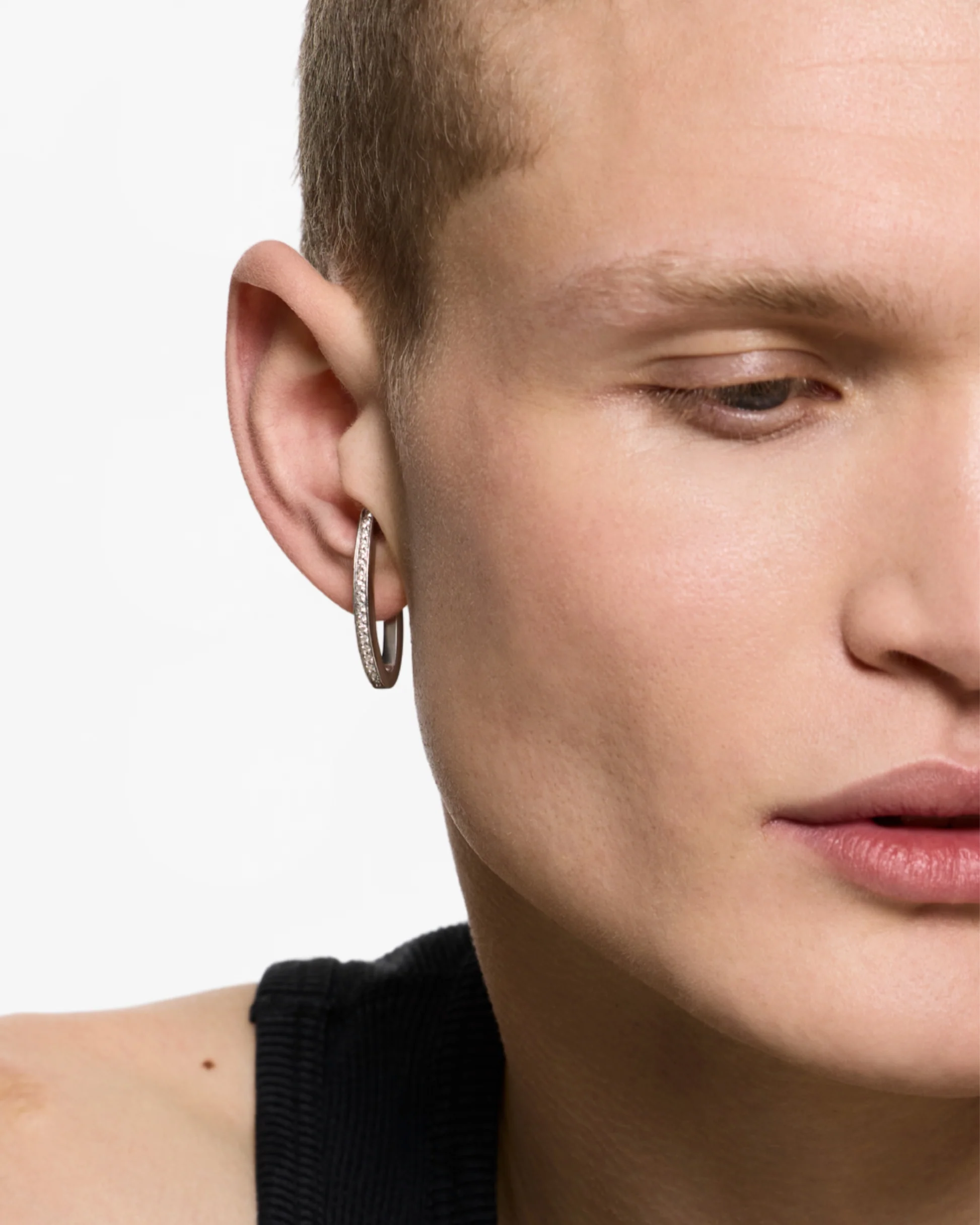 A.C MINI SPACE HOOP ENC EARCUFF (OS)